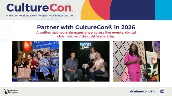 CultureCon 2026 Partnerships - Page 2
