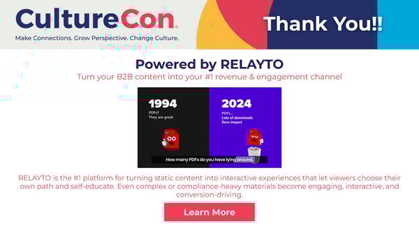 CultureCon 2026 Partnerships - Page 22